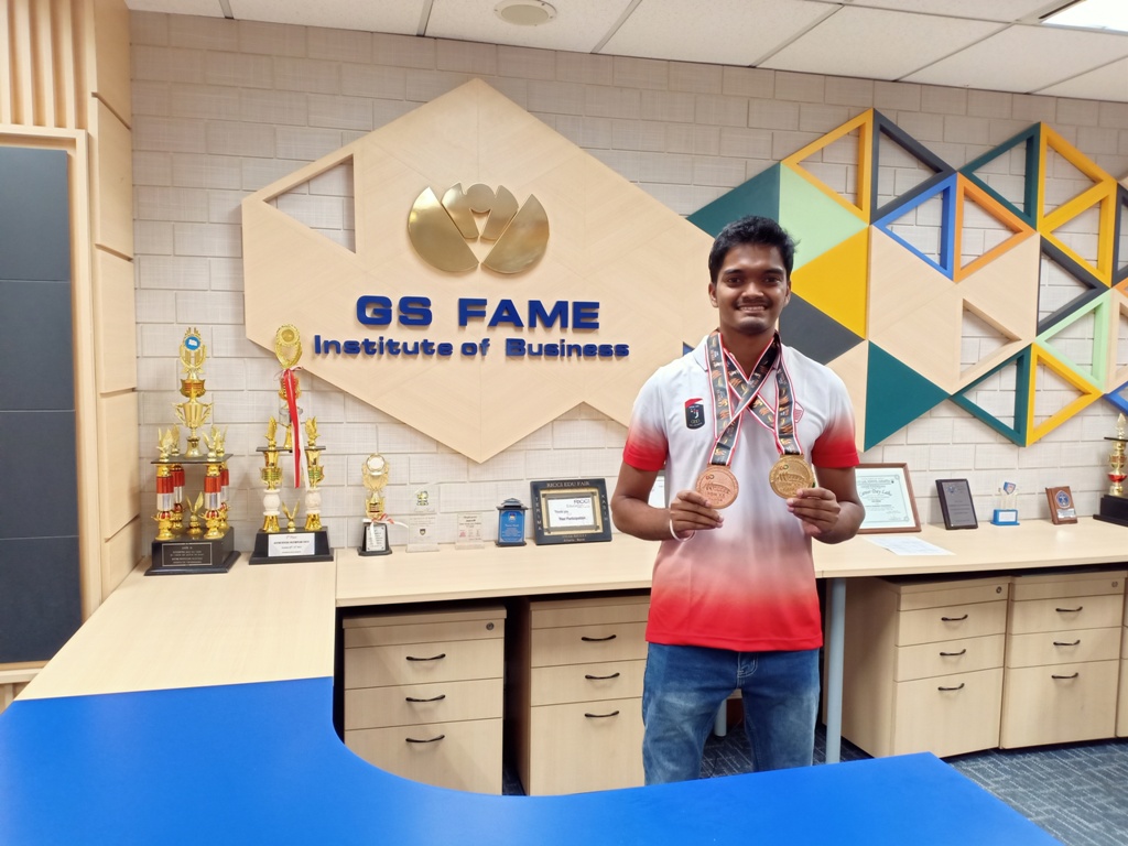 You are currently viewing GS FAME Alumnus Won Gold
