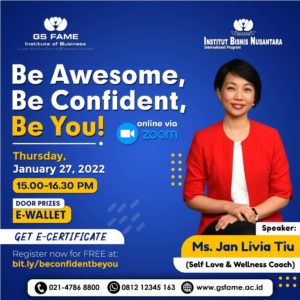 Read more about the article GS FAME Webinar: “Be Awesome, Be Confident, Be You”